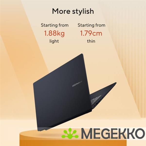 Grote foto asus vivobook 16 m1607ga mb084w copilot pc 16 amd ryzen ai 7 computers en software overige computers en software