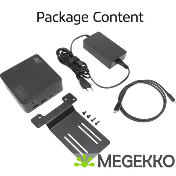 Grote foto act universeel usb c dockingstation 4k voor 3 hdmi displayport monitoren displaylink computers en software overige computers en software