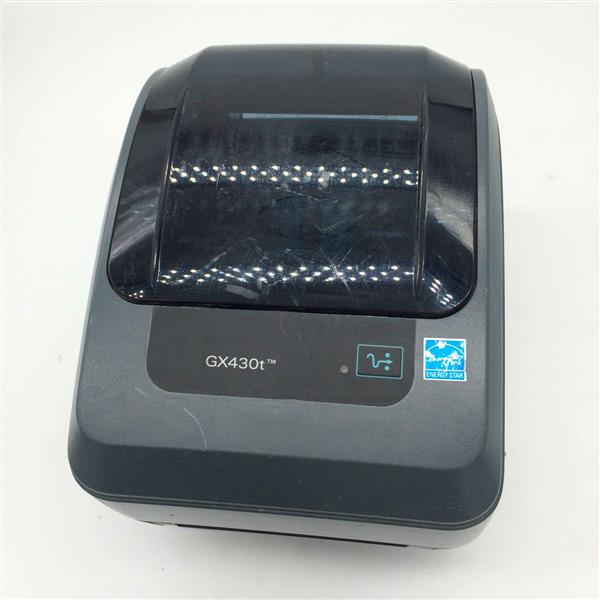 Grote foto zebra gx430t thermal transfer barcode label printer 300dpi usb serial computers en software printers