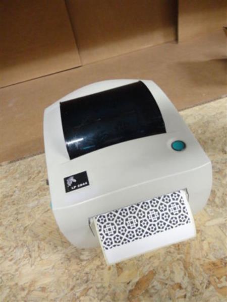 Grote foto zebra lp2844 label printer netwerk occasion computers en software printers