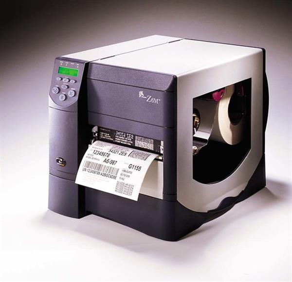 Grote foto zebra z6m plus thermal transfer barcode label printer rj45 computers en software printers