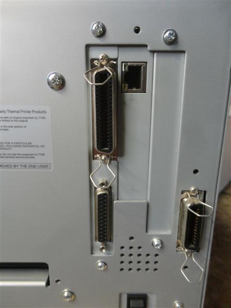 Grote foto toshiba tec b sx5t thermal barcode label printer 300dpi lan peel rewinder computers en software printers