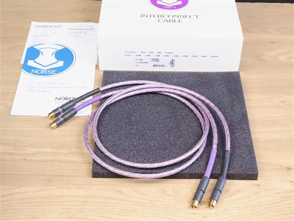 Grote foto nordost norse frey 2 high end audio interconnects rca 1 0 metre audio tv en foto onderdelen en accessoires