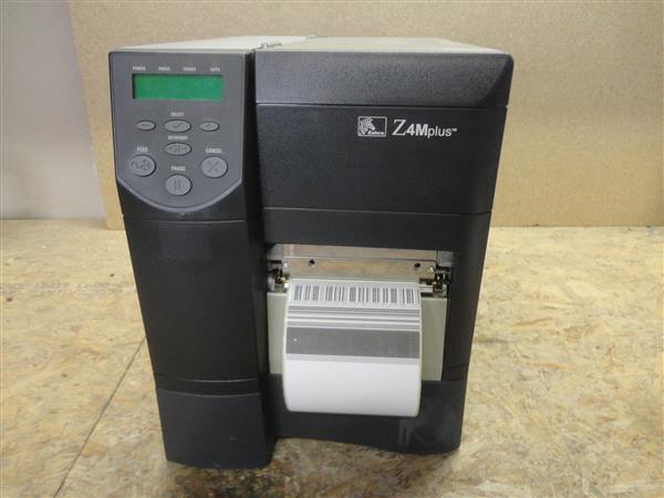 Grote foto zebra z4m plus thermal barcode label printer 300dpi computers en software printers