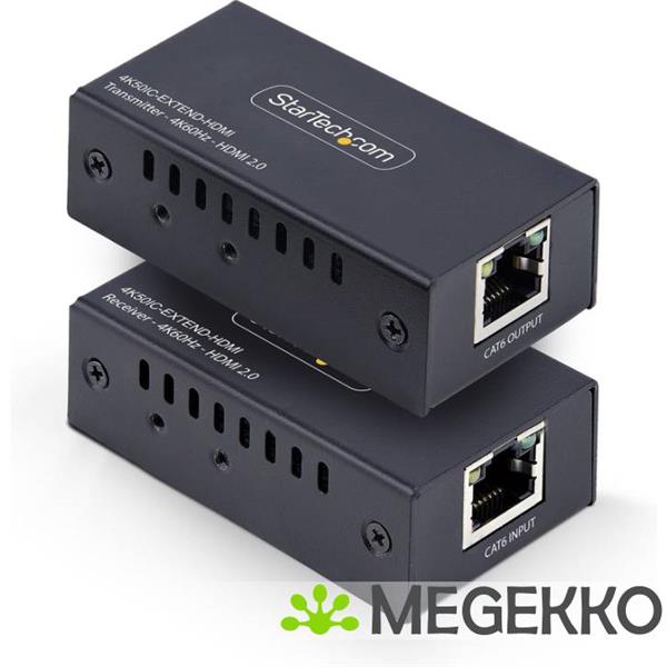Grote foto startech.com 4k50ic extend hdmi audio video extender av zender ontvanger zwart computers en software videokaarten