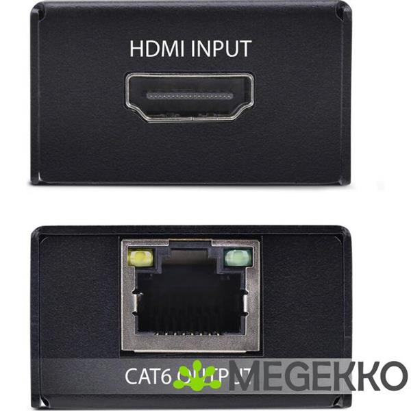 Grote foto startech.com 4k50ic extend hdmi audio video extender av zender ontvanger zwart computers en software videokaarten