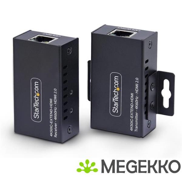 Grote foto startech.com 4k50ic extend hdmi audio video extender av zender ontvanger zwart computers en software videokaarten