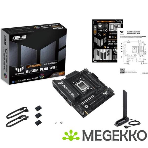 Grote foto asus tuf gaming b850m plus wifi computers en software moederborden