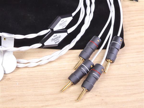 Grote foto crystal cable ultra2 diamond high end audio speaker cables 1 5 metre audio tv en foto onderdelen en accessoires