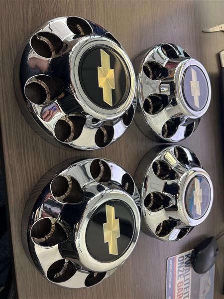 Grote foto chevrolet center cap wieldop chrome 8 lug auto onderdelen overige auto onderdelen