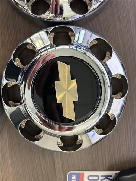 Grote foto chevrolet center cap wieldop chrome 8 lug auto onderdelen overige auto onderdelen