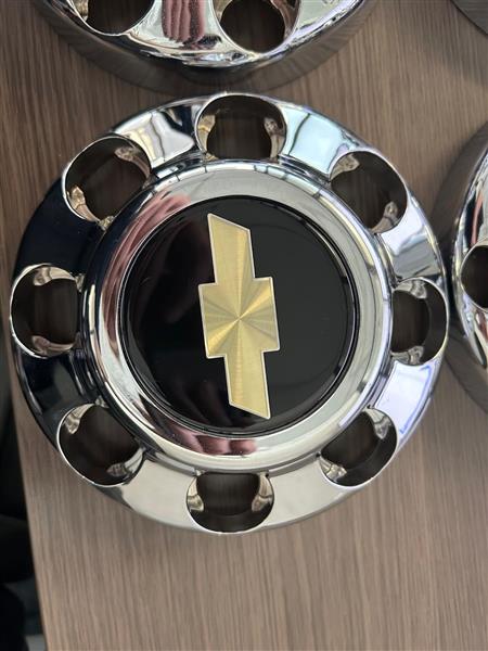 Grote foto chevrolet center cap wieldop chrome 8 lug auto onderdelen overige auto onderdelen