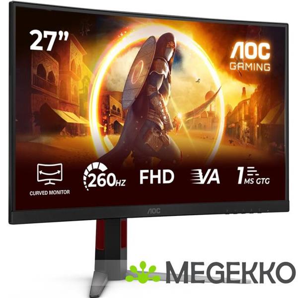 Grote foto aoc gaming g4 c27g4z2 27 full hd 260hz va monitor computers en software overige computers en software