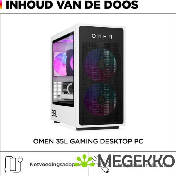 Grote foto hp omen 35l gt16 0168nd core ultra 7 rtx5060 ti gaming desktop computers en software overige computers en software