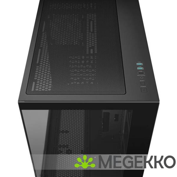 Grote foto deepcool cg530 midi tower zwart computers en software behuizingen en kasten