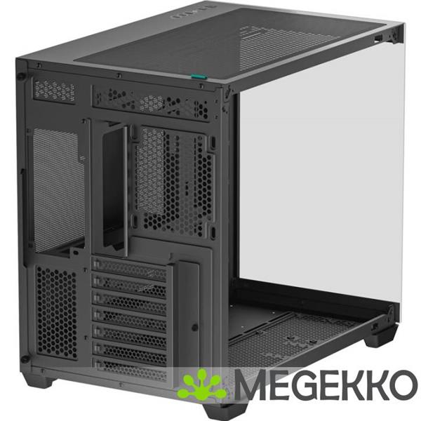 Grote foto deepcool cg530 midi tower zwart computers en software behuizingen en kasten
