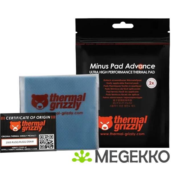 Grote foto thermal grizzly minus pad advance 100x100x0 5 mm 2 pcs computers en software overige computers en software