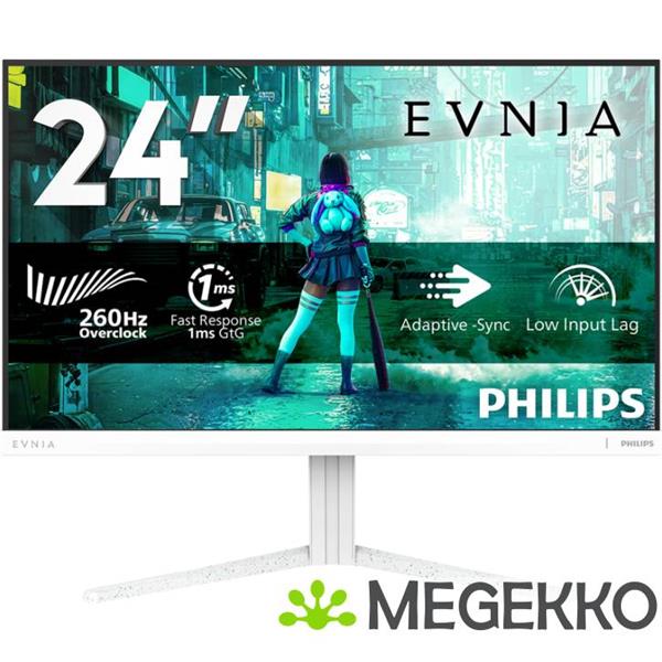 Grote foto philips evnia 24m2n3201p 00 23.8 full hd 260hz ips monitor computers en software overige computers en software