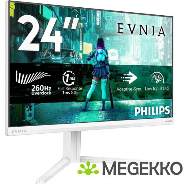 Grote foto philips evnia 24m2n3201p 00 23.8 full hd 260hz ips monitor computers en software overige computers en software