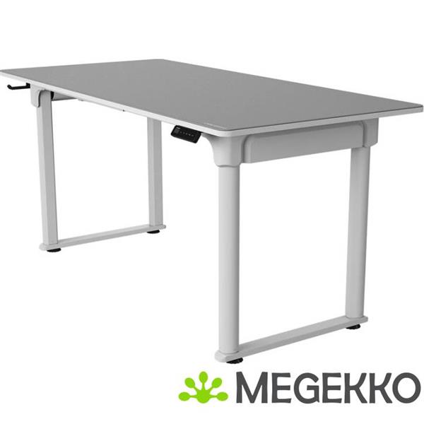 Grote foto cougar gaming e grav 160 hoogte verstelbaar bureau wit huis en inrichting stoelen