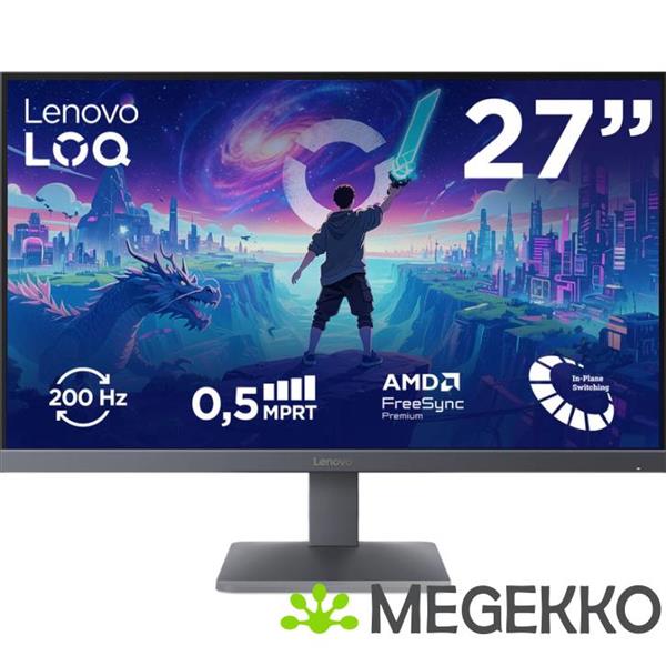 Grote foto lenovo loq 27 10 27 full hd 200hz ips monitor computers en software overige computers en software