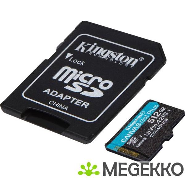 Grote foto kingston canvas go plus 512gb computers en software geheugens