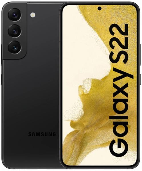 Grote foto als nieuw samsung galaxy s22 model 2022 128gb 5g zwart 24 maanden garantie computers en software overige computers en software