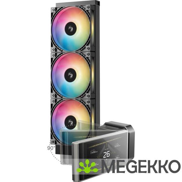 Grote foto deepcool lt360 vision argb computers en software behuizingen en kasten