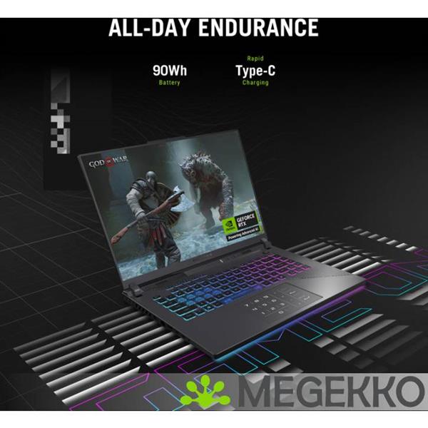 Grote foto asus rog strix g16 g614pm s5017w 16 amd ryzen 9 rtx 5060 gaming laptop computers en software overige computers en software