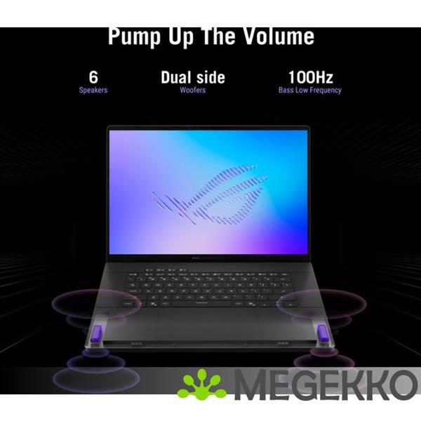 Grote foto asus rog zephyrus g16 gu606ar tb107w 16 intel core ultra 9 rtx5070 ti gaming laptop computers en software overige computers en software