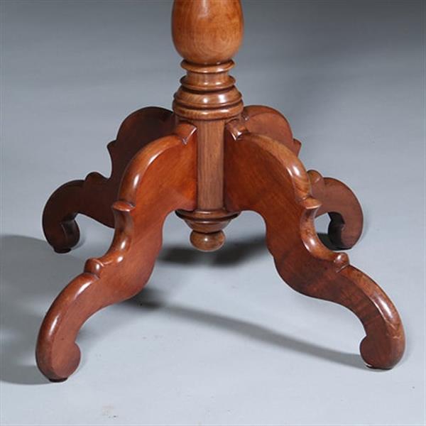 Grote foto hollands willem iii vierkant flappen tafeltje ca 1870 in massief mahonie no.422425 antiek en kunst stoelen en banken