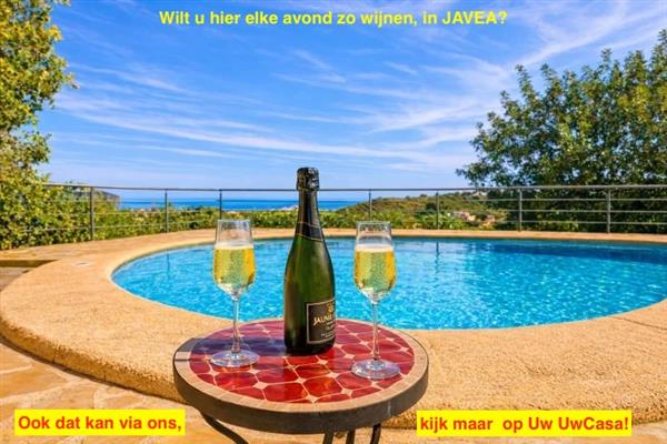 Grote foto uw villa met zwembad en zeezicht in javea met ook huizen en kamers bestaand europa