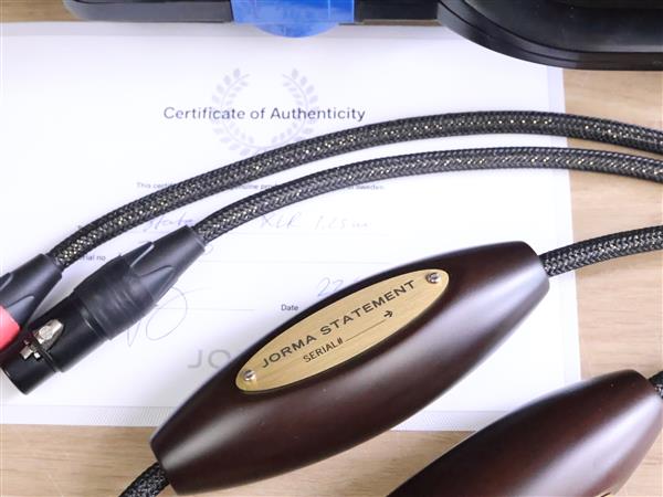 Grote foto jorma design statement high end audio interconnects xlr 1 25 metre audio tv en foto onderdelen en accessoires