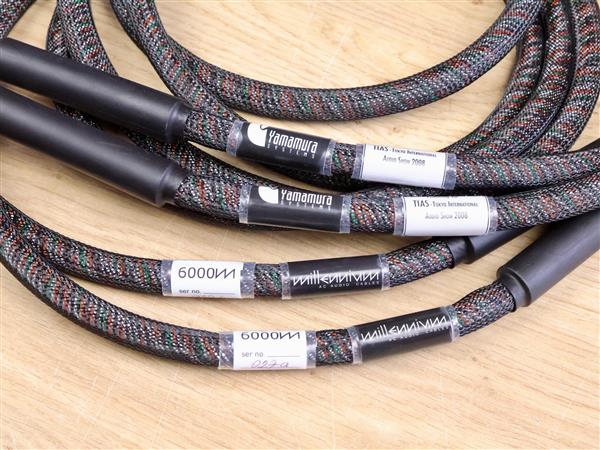 Grote foto yamamura 6000m millennium special edition audio speaker cables 3 5 metre audio tv en foto onderdelen en accessoires
