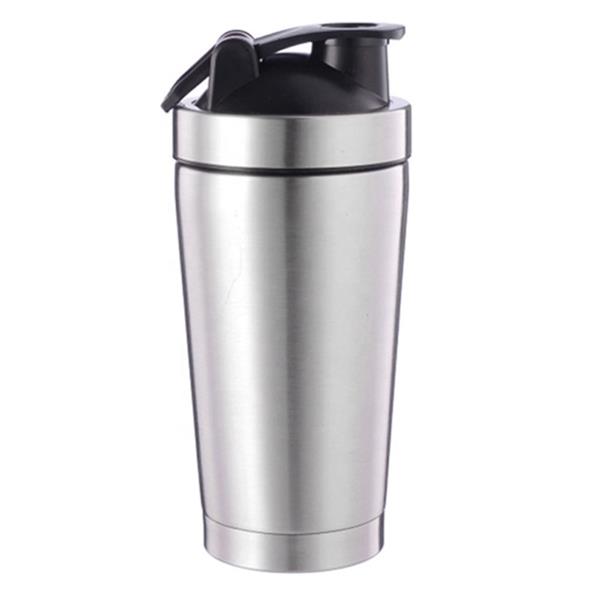 Grote foto fitness beker 500 ml roestvrij stalen prote ne shaker diversen overige diversen