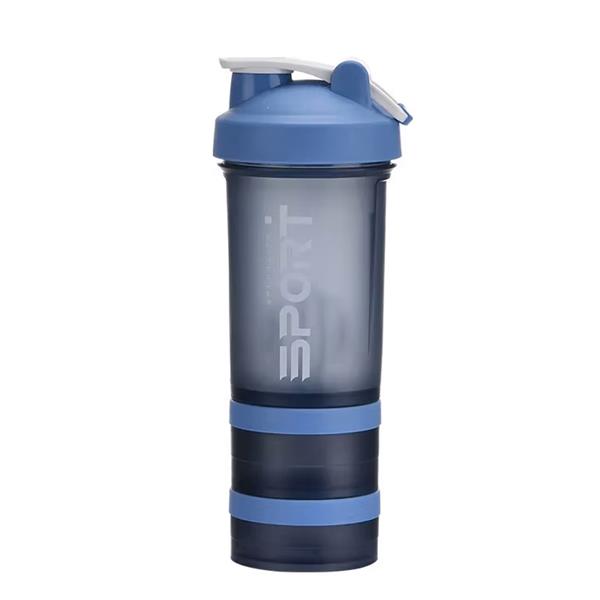 Grote foto fitnessbeker met proteinecompartement 550ml diversen overige diversen