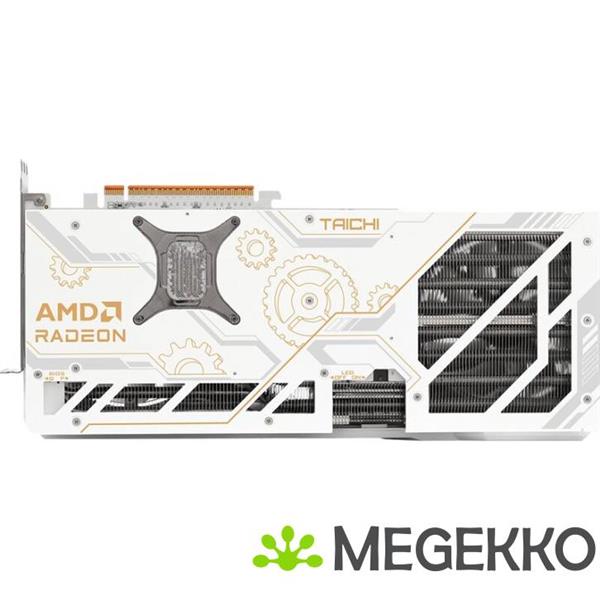 Grote foto asrock taichi radeon rx 9070 xt white 16gb oc amd gddr6 computers en software videokaarten