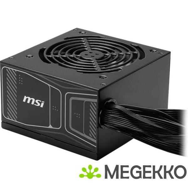 Grote foto msi mag a850gn pcie5 power supply unit 850 w 20 4 pin atx atx zwart computers en software overige