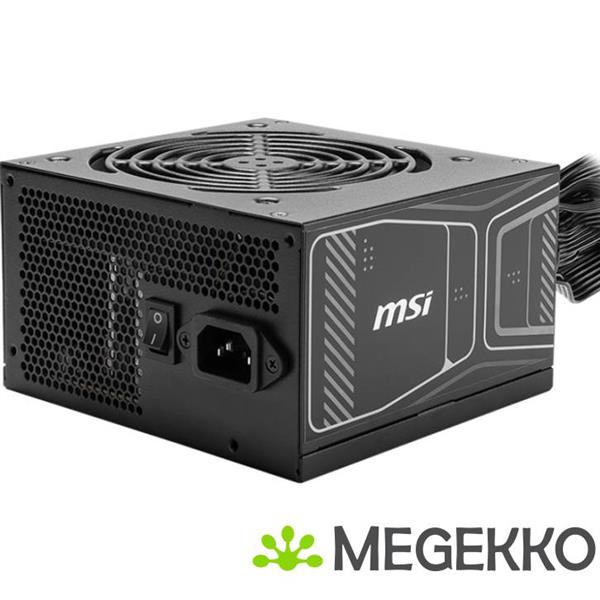 Grote foto msi mag a850gn pcie5 power supply unit 850 w 20 4 pin atx atx zwart computers en software overige