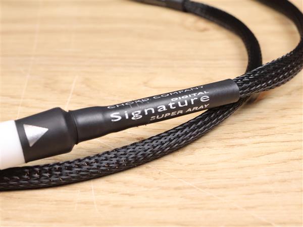 Grote foto chord company signature super aray high end digital audio interconnect rca 1 0 metre audio tv en foto onderdelen en accessoires