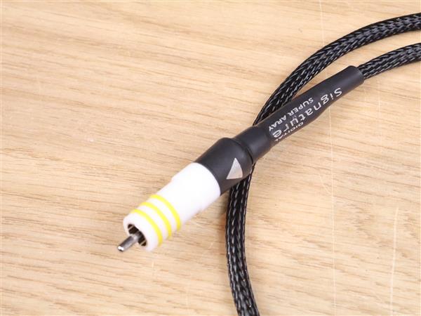 Grote foto chord company signature super aray high end digital audio interconnect rca 1 0 metre audio tv en foto onderdelen en accessoires