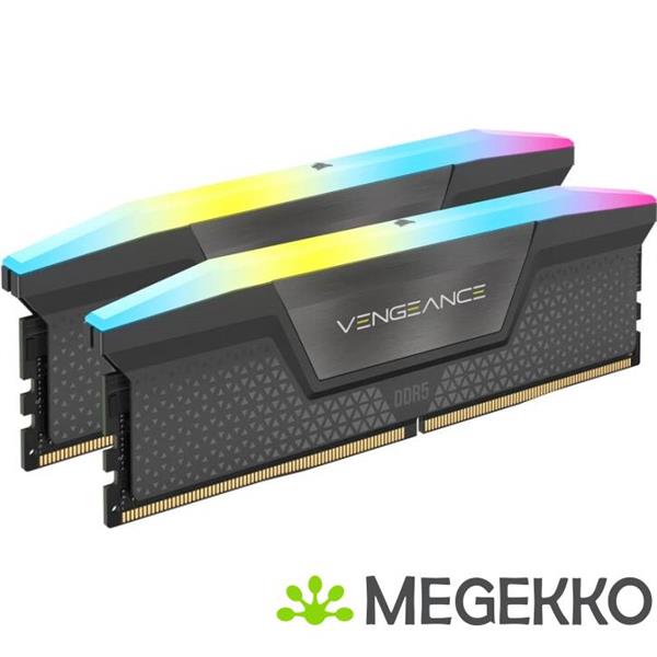 Grote foto corsair ddr5 vengeance rgb 2x16gb 6000 computers en software geheugens