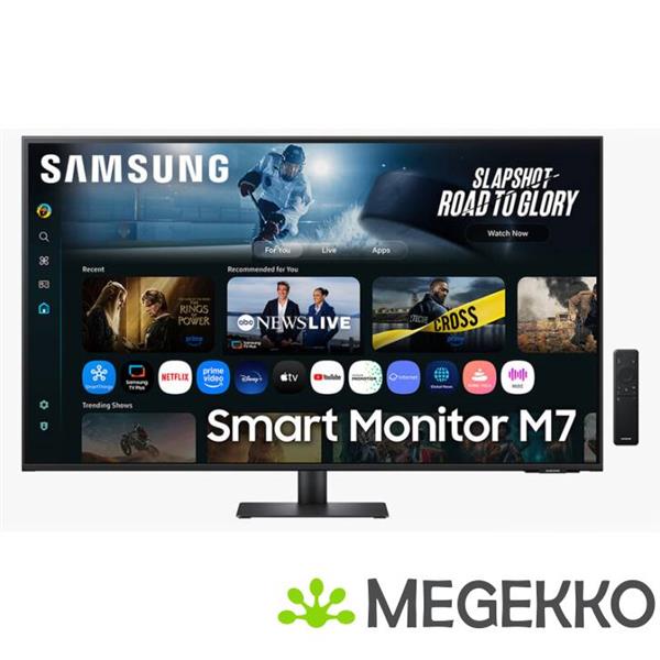 Grote foto samsung smart m7 ls43fm702uuxen 43 4k va monitor computers en software overige computers en software