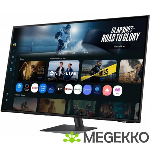 Grote foto samsung smart m7 ls43fm702uuxen 43 4k va monitor computers en software overige computers en software