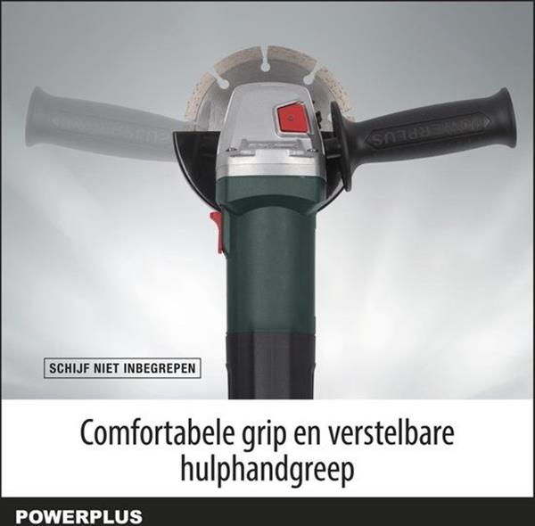 Grote foto powerplus haakse slijper powp1010 doe het zelf en verbouw gereedschappen en machines