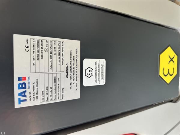 Grote foto exv 14 c demo atex ex miretti 2g zone 1 3d zone 22 new battery doe het zelf en verbouw hefwerktuigen