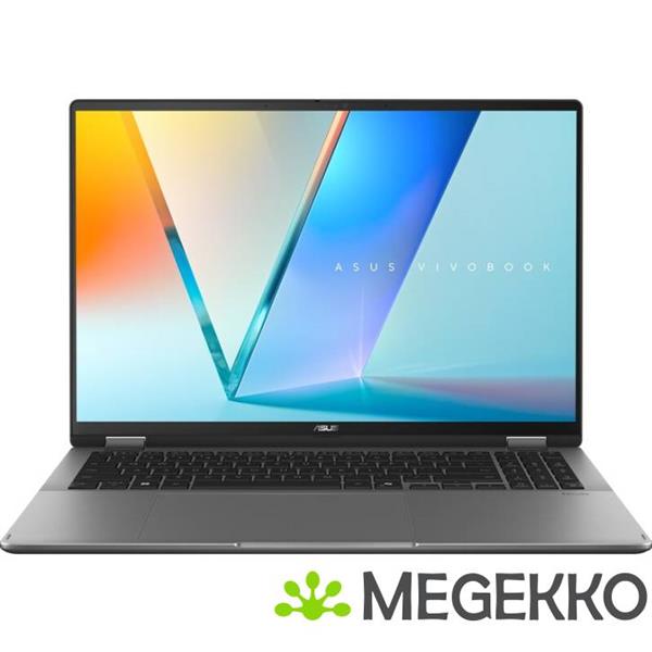 Grote foto asus vivobook 16 flip tp3607sa si099w 16 copilot pc intel core ultra 7 computers en software overige computers en software