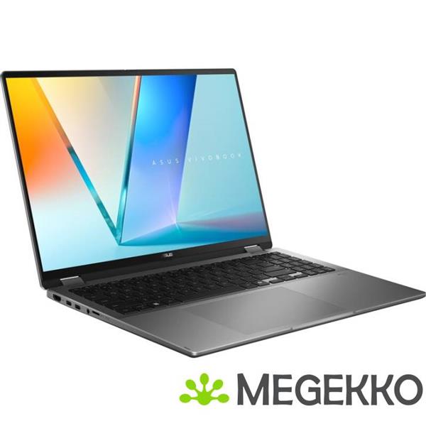Grote foto asus vivobook 16 flip tp3607sa si099w 16 copilot pc intel core ultra 7 computers en software overige computers en software