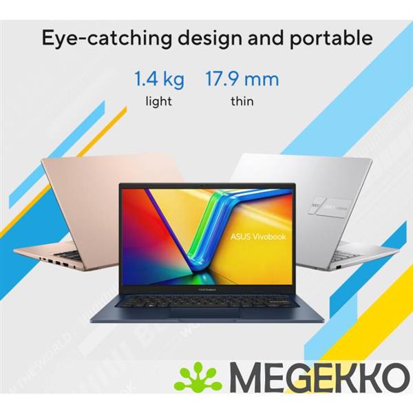 Grote foto asus vivobook 14 x1404va eb2161w 14 intel core 5 computers en software overige computers en software