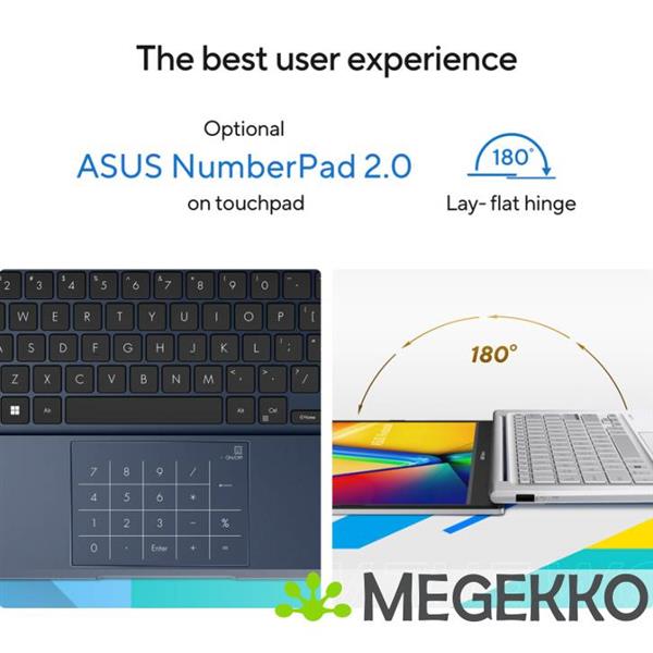 Grote foto asus vivobook 14 x1404va eb2161w 14 intel core 5 computers en software overige computers en software